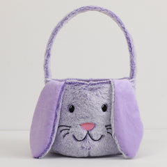 Plush Rabbit Bucket, Children's Candy Bag, Hand-held Gift Bag