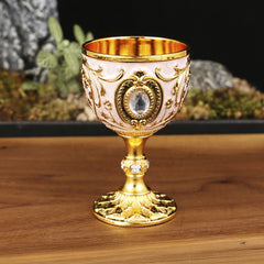Vintage Metal Wine Cups
