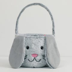 Plush Rabbit Bucket, Children's Candy Bag, Hand-held Gift Bag