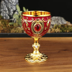 Vintage Metal Wine Cups