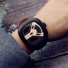 Punk Style Turntable New Concept Watch