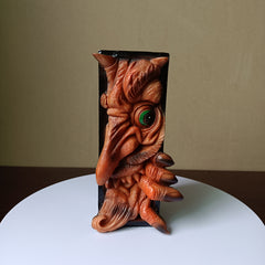 Bookshelf Horror Mask Monster Decorative Bookends