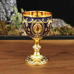 Vintage Metal Wine Cups