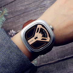 Punk Style Turntable New Concept Watch