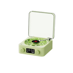 Retro Vinyl-Style Bluetooth Speaker (Bluetooth 5.0, 5W)