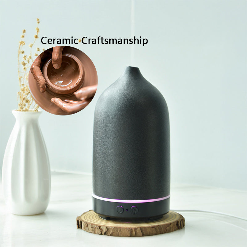 Small ceramic aromatherapy machine humidifier