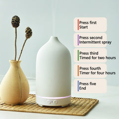 Small ceramic aromatherapy machine humidifier
