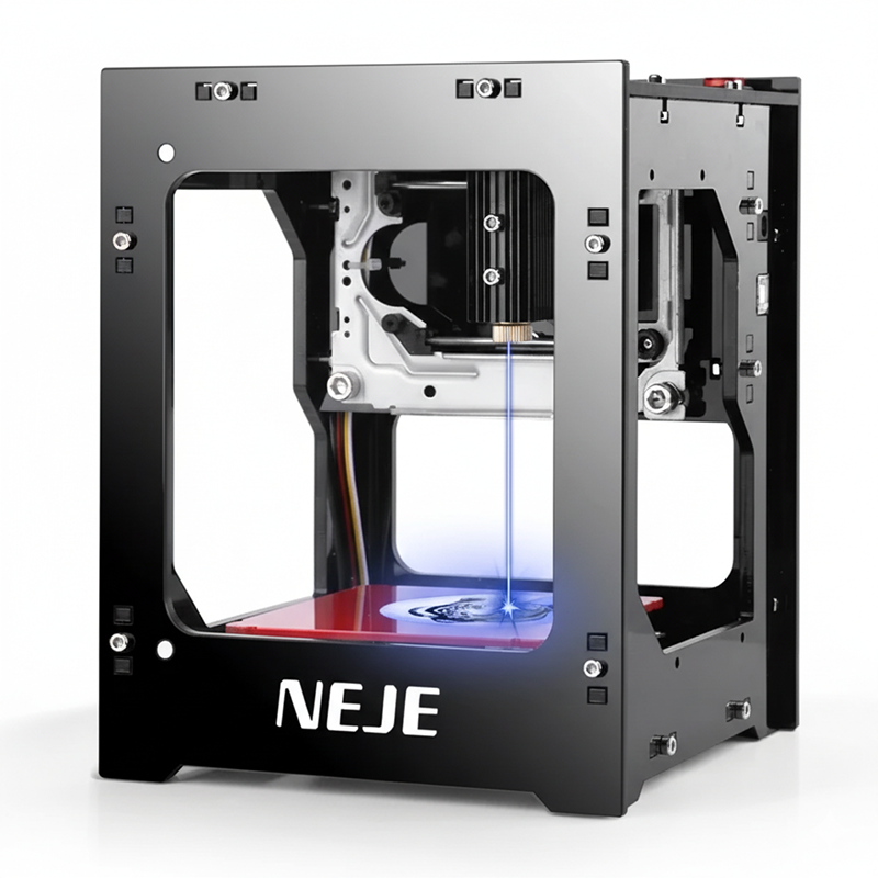 Mini Laser Engraving Machine DK-8-KZ | NEJE Portable Laser Engraver for DIY Crafts & Home Projects