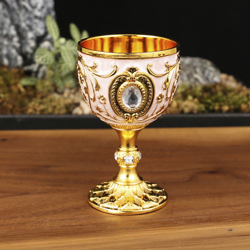 Vintage Metal Wine Cups