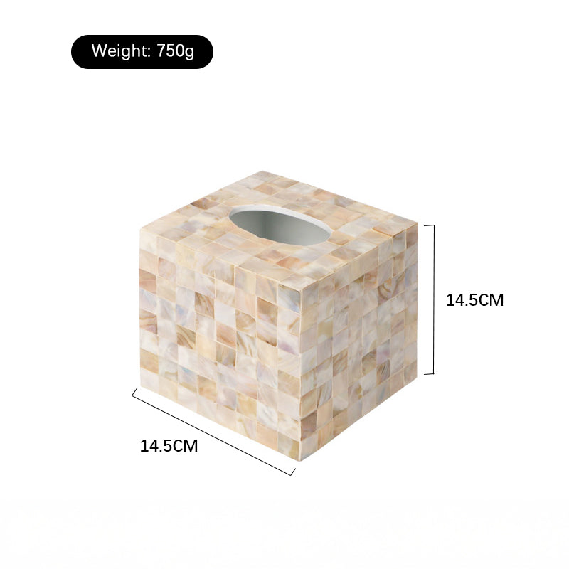 Natural Shell Tissue Box