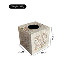 Natural Shell Tissue Box