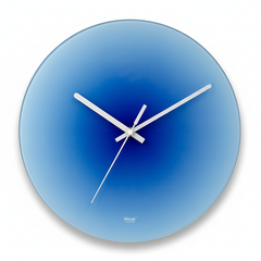Luxury Gradient Glass Wall Clock – Silent Modern Wall Decor