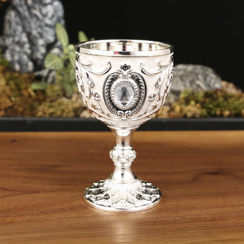Vintage Metal Wine Cups