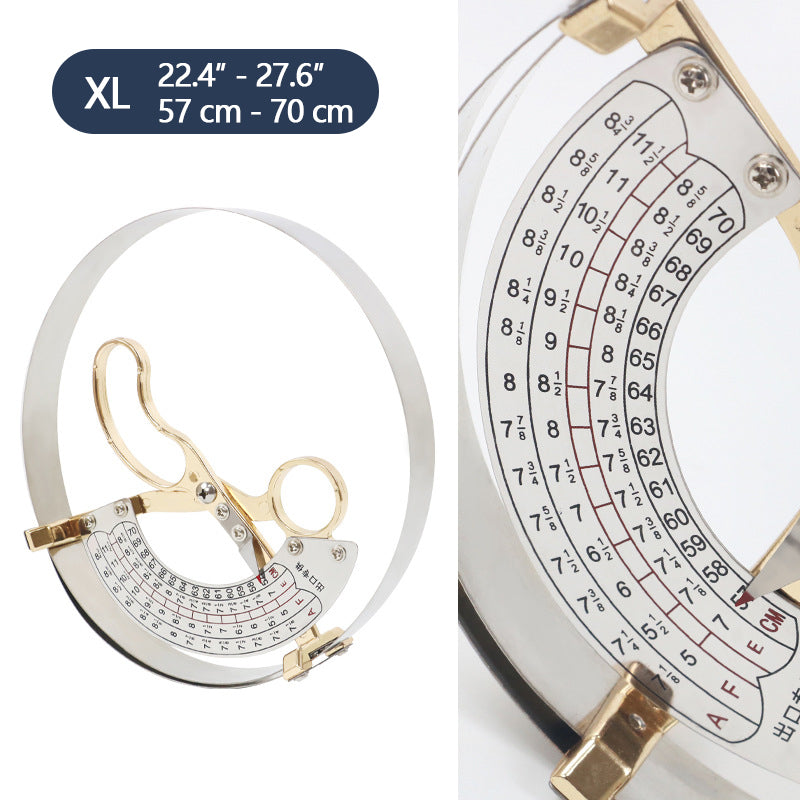 Stainless Steel Hat Sizer & Brass Hat Caliper